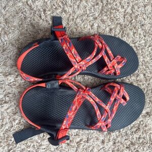 Red and Blue Chacos